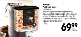 Valrhona Poudre de Cacao