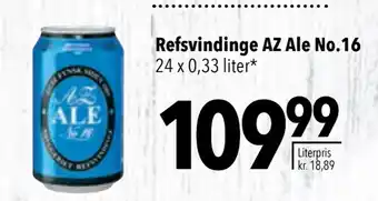 Citti Refsvindinge AZ Ale No.16 tilbud