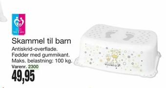 Harald Nyborg Skammel til barn tilbud