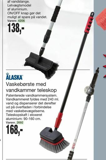 Harald Nyborg Vaskebørste med vandkammer teleskop tilbud