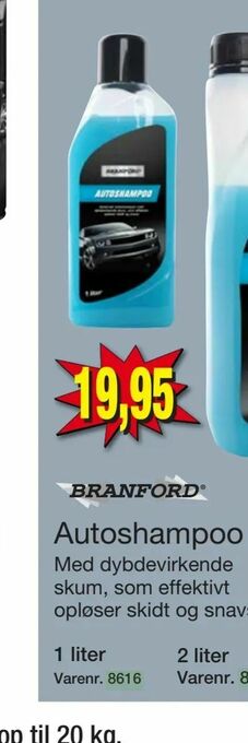 Harald Nyborg Autoshampoo tilbud