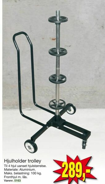 Harald Nyborg Hjulholder trolley tilbud