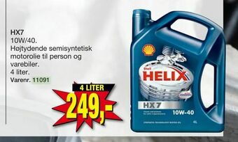 Harald Nyborg SHELL motorolie tilbud