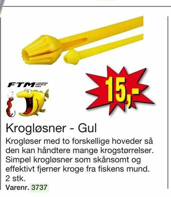 Krogløsner - Gul