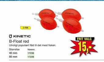 Harald Nyborg B-Float rød tilbud