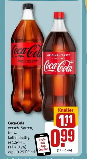 REWE DE Coca-Cola tilbud