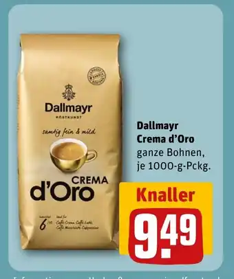 REWE DE Dallmayr Crema d'Oro tilbud