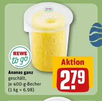 REWE DE Ananas ganz tilbud