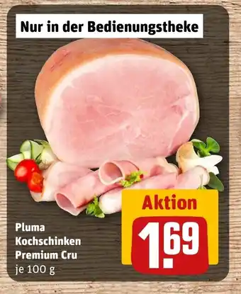 REWE DE Pluma Kochschinken Premium Cru tilbud