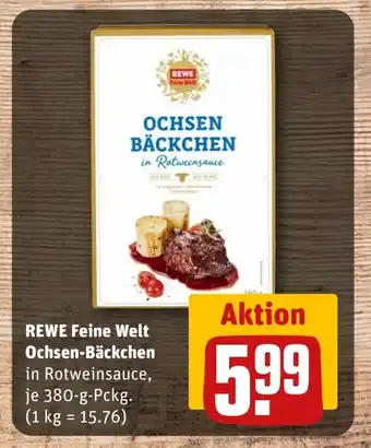 REWE REWE Feine Welt Ochsen-Bäckchen tilbud