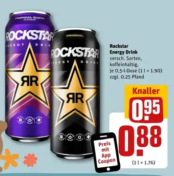 REWE DE Rockstar Energy Drink tilbud