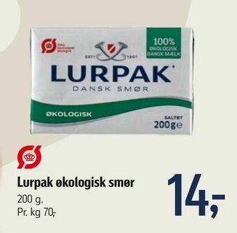 Lurpak økologisk smør