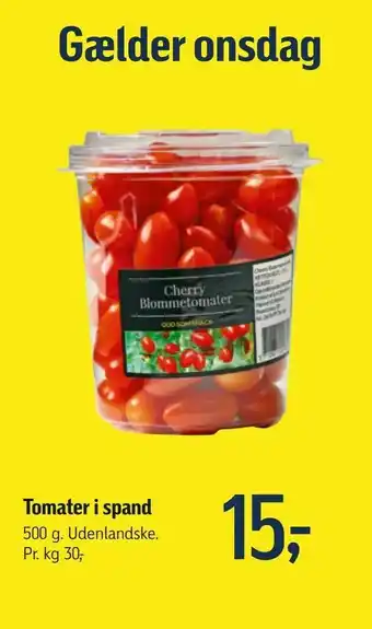 Føtex Tomater i spand tilbud