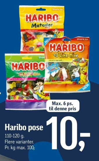 Føtex Haribo pose tilbud
