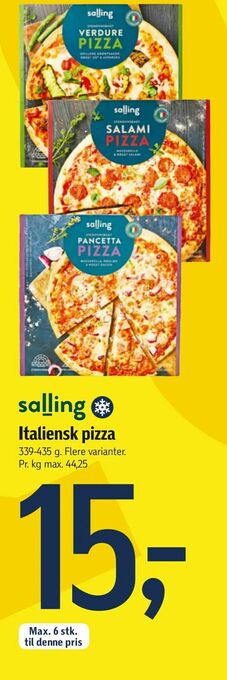 Føtex Italiensk pizza tilbud