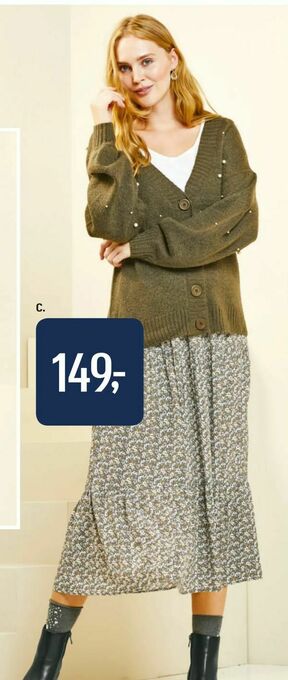 Føtex Cardigan eller nederdel tilbud