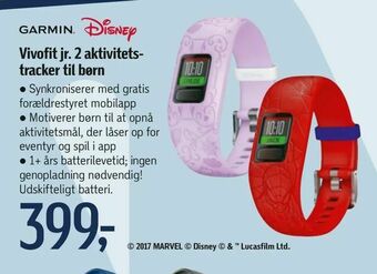 Føtex Vivofit jr. 2 aktivitetstracker til børn tilbud