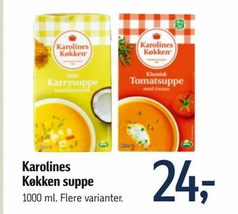 Føtex Karolines Køkken suppe tilbud