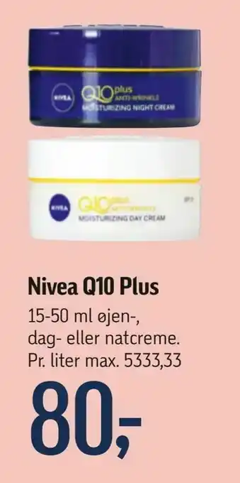 Føtex Nivea Q10 Plus tilbud