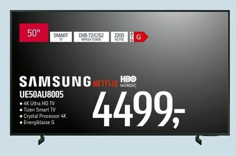 Føtex Samsung Ue50au8005 tilbud