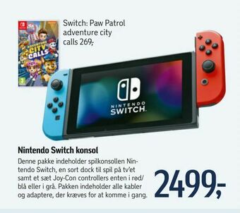 Nintendo Switch konsol