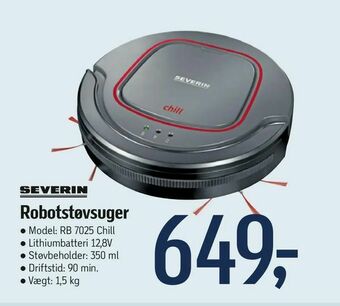 Føtex Robotstøvsuger tilbud