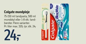 Føtex Colgate mundpleje tilbud