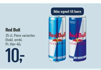 Føtex Red Bull tilbud