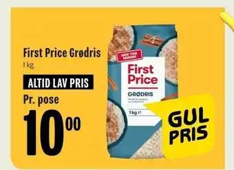 Min Købmand First Price Grødris tilbud