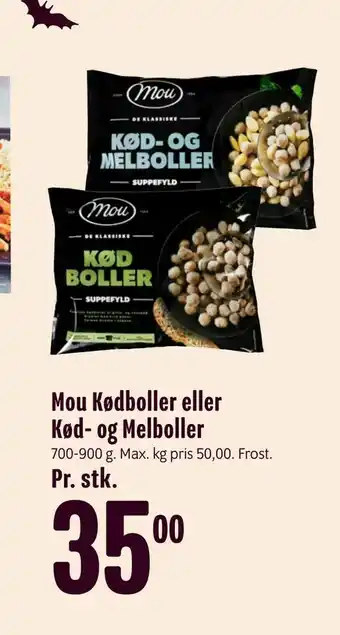 Mou Kødboller eller Kød- og Melboller