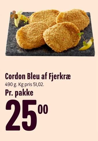 Min Købmand Cordon Bleu af Fjerkræ tilbud