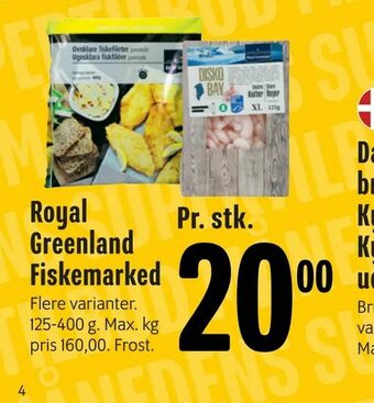 Min Købmand Royal Greenland Fiskemarked tilbud
