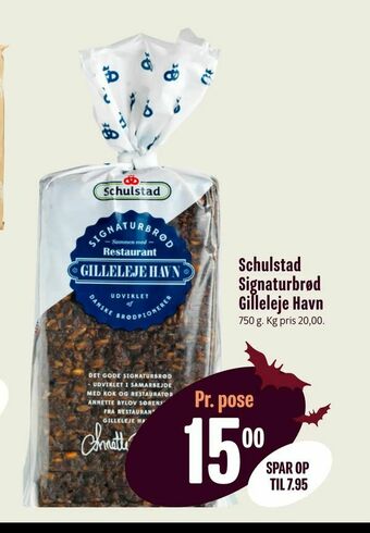 Min Købmand Schulstad Signaturbrød Gilleleje Havn tilbud
