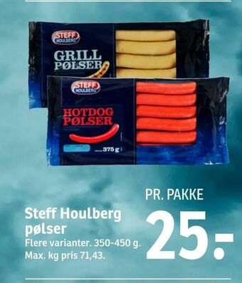 Steff Houlberg pølser