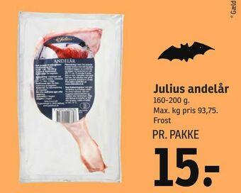 SPAR Julius andelår tilbud