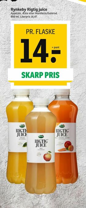 Rynkeby Rigtig juice