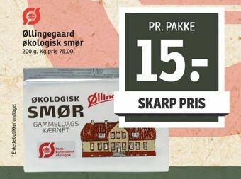 Øllingegaard økologisk smør