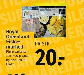 SPAR Royal Greenland Fiskemarked tilbud
