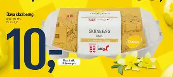 Føtex Dava skrabeæg tilbud