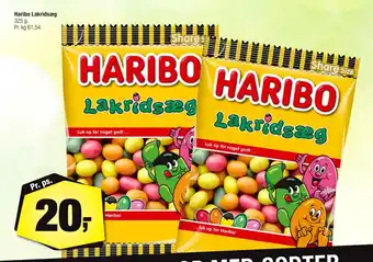 Calle Haribo Lakridsæg tilbud