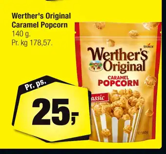 Calle Werther's Original Caramel Popcorn tilbud