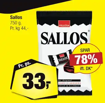 Calle Sallos tilbud
