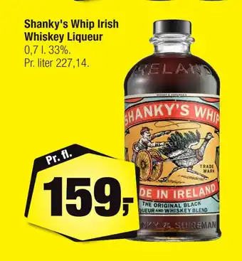 Shanky's Whip Irish Whiskey Liqueur