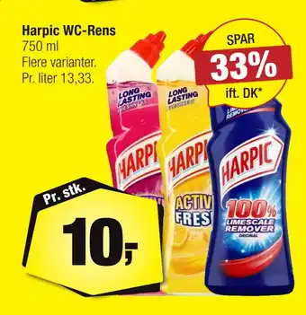 Calle Harpic WC-Rens tilbud