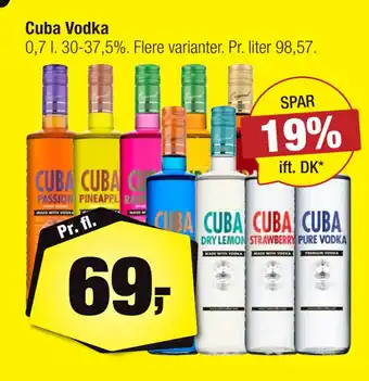 Calle Cuba Vodka tilbud