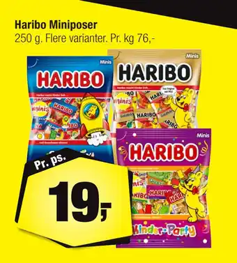 Calle Haribo Miniposer tilbud