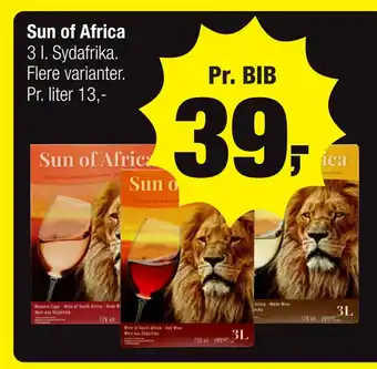 Calle Sun of Africa tilbud