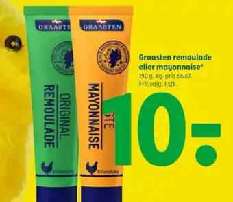 Coop 365 Graasten remoulade eller mayonnaise tilbud