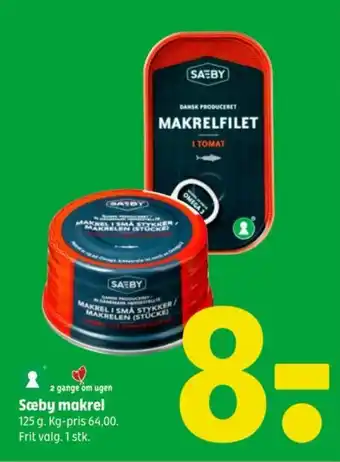 Coop 365 Sæby makrel tilbud