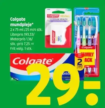 Coop 365 Colgate mundpleje tilbud